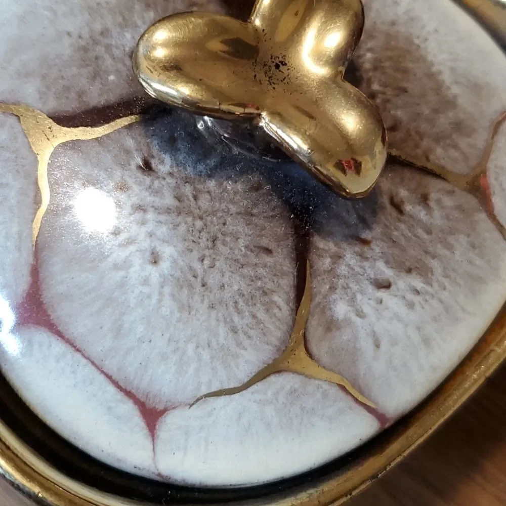 German Covered Trinket Dish